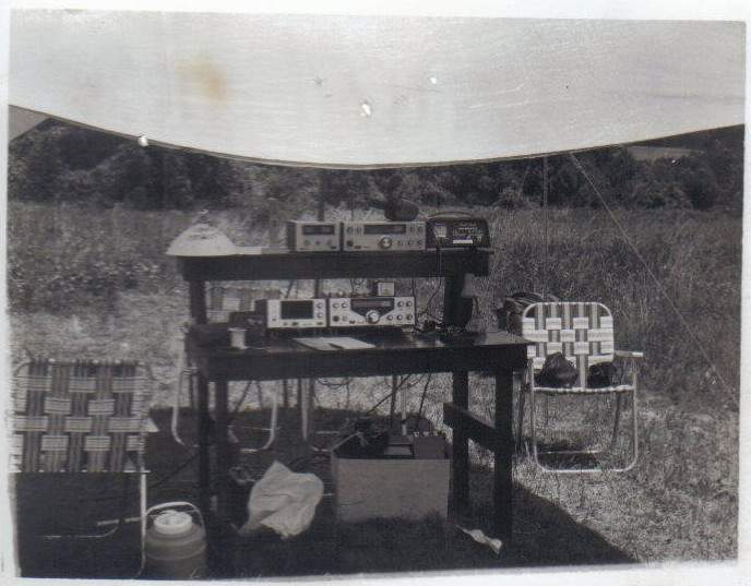 The radio setup