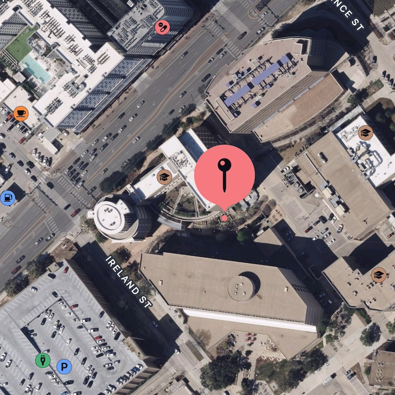 Fox on a map