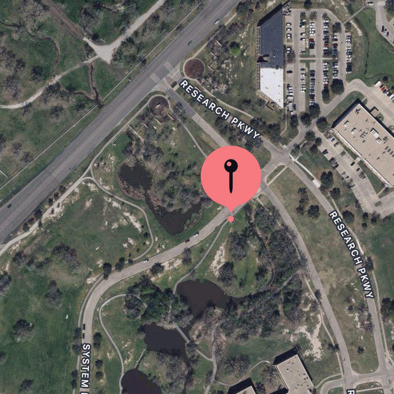 Fox on a map