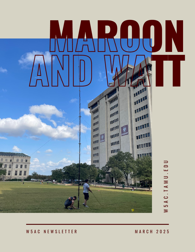 Maroon and Watt - March 2025 cover
